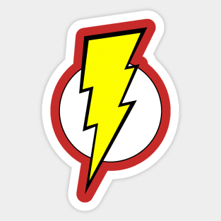 Pop Culture geek stuff Halloween costume lightning bolt colorful design Sticker